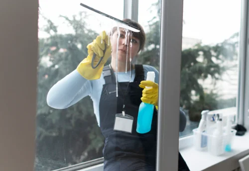 Nettoyage de vitres intérieures et extérieures à Chapelle-Vallon